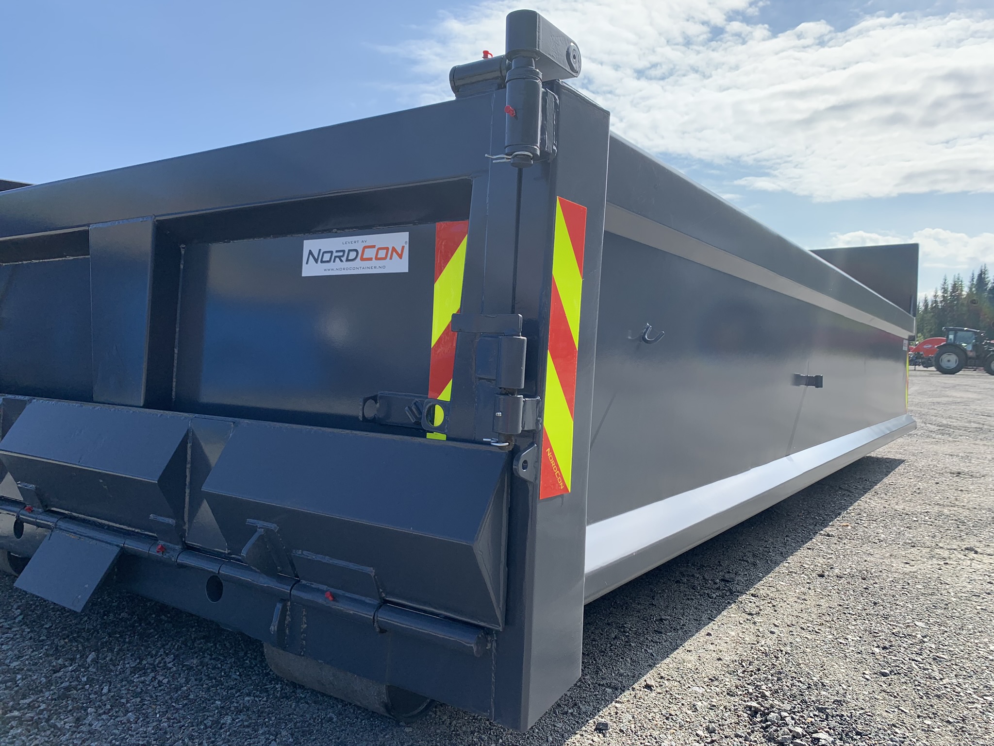 Bildet viser en dumper