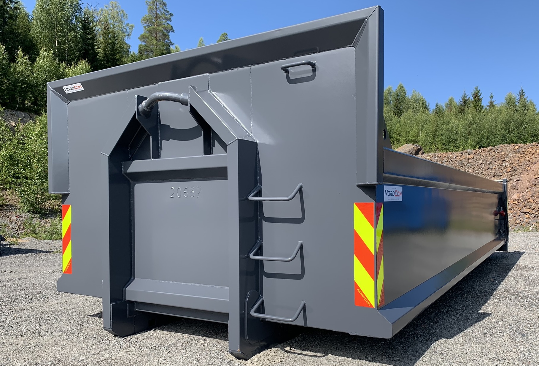 Bildet viser en dumper