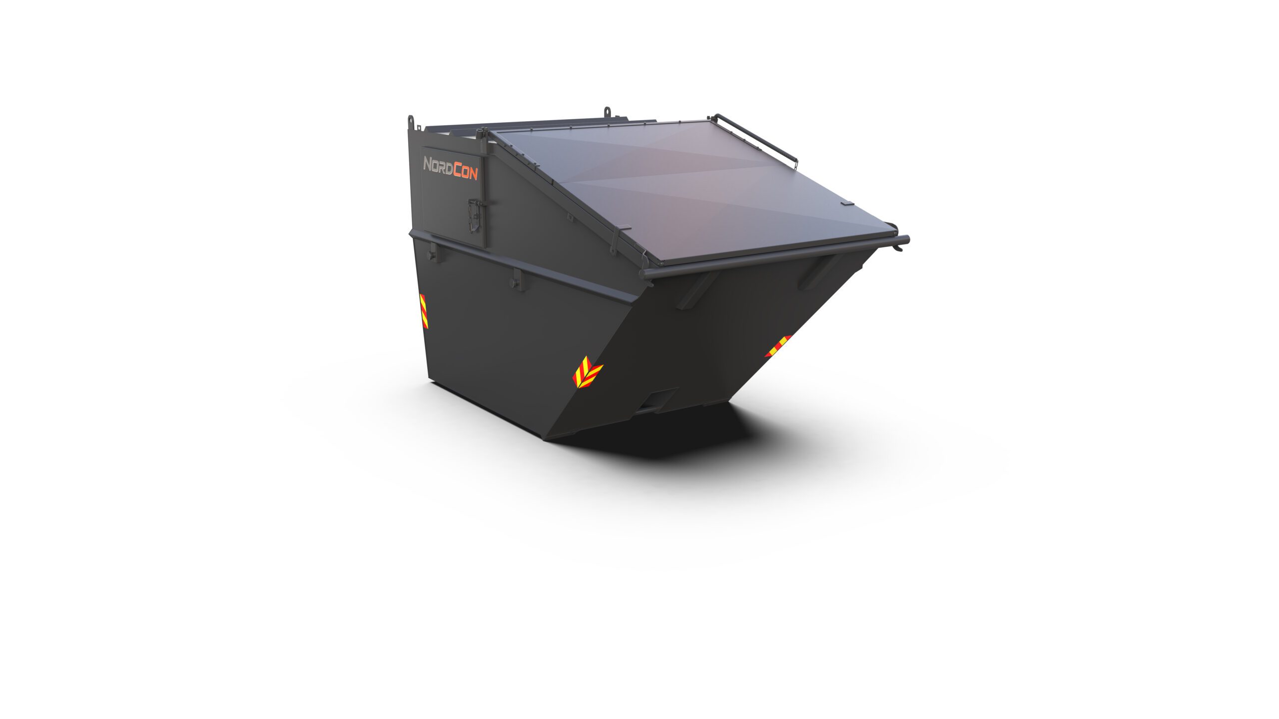 Nordcon CCLV8S Lukket kombicontainer. Sveist tak. (2023-01-23)
