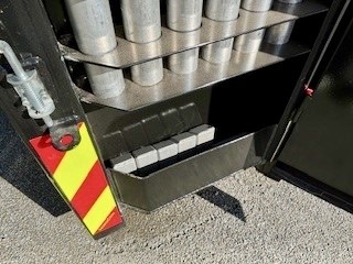 Staker og stoppere Maskinflak med Alulemmer fra Nordcon