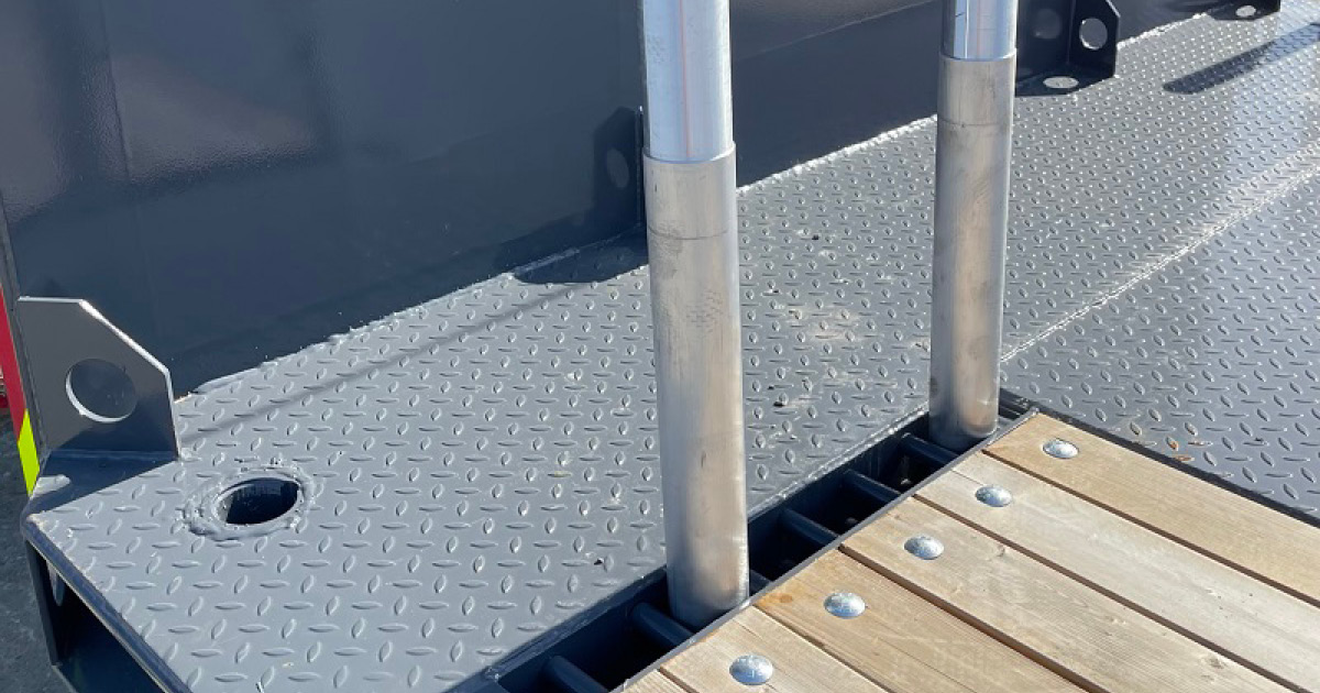 Bildet viser et maskinflak