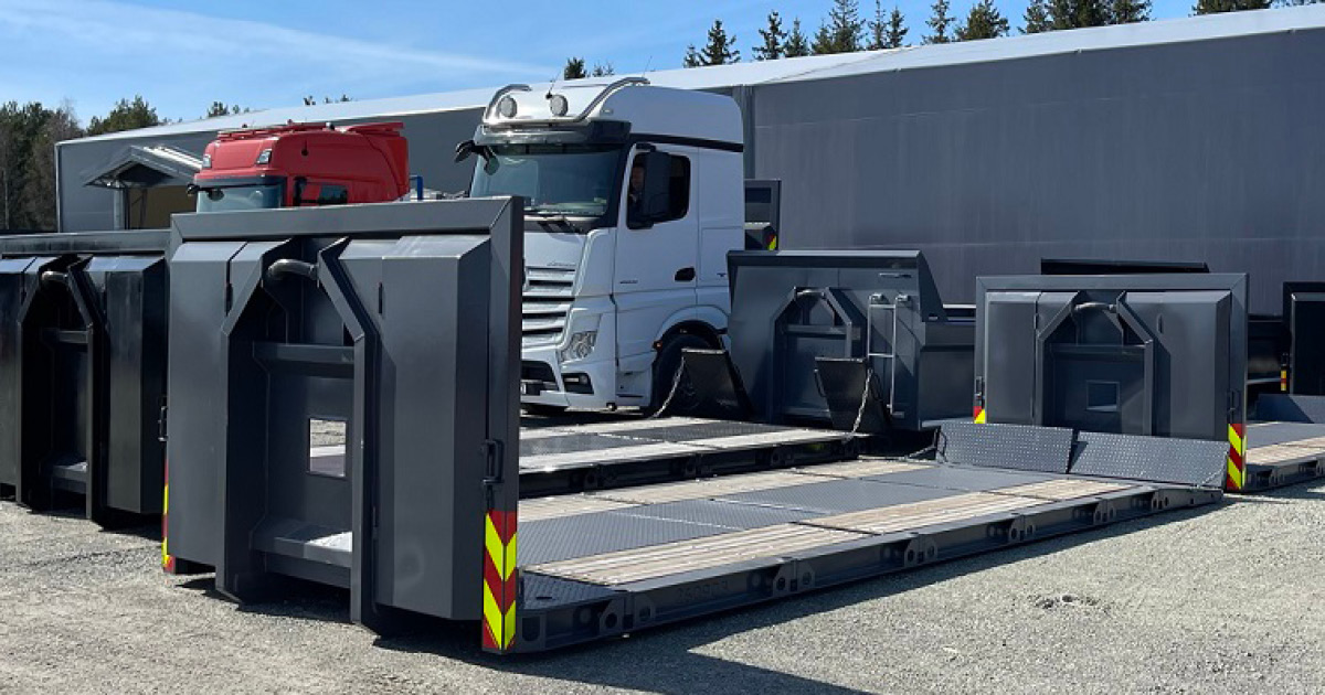 Bildet viser et maskinflak