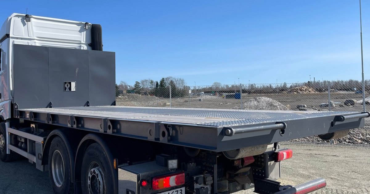 Bildet viser et maskinflak