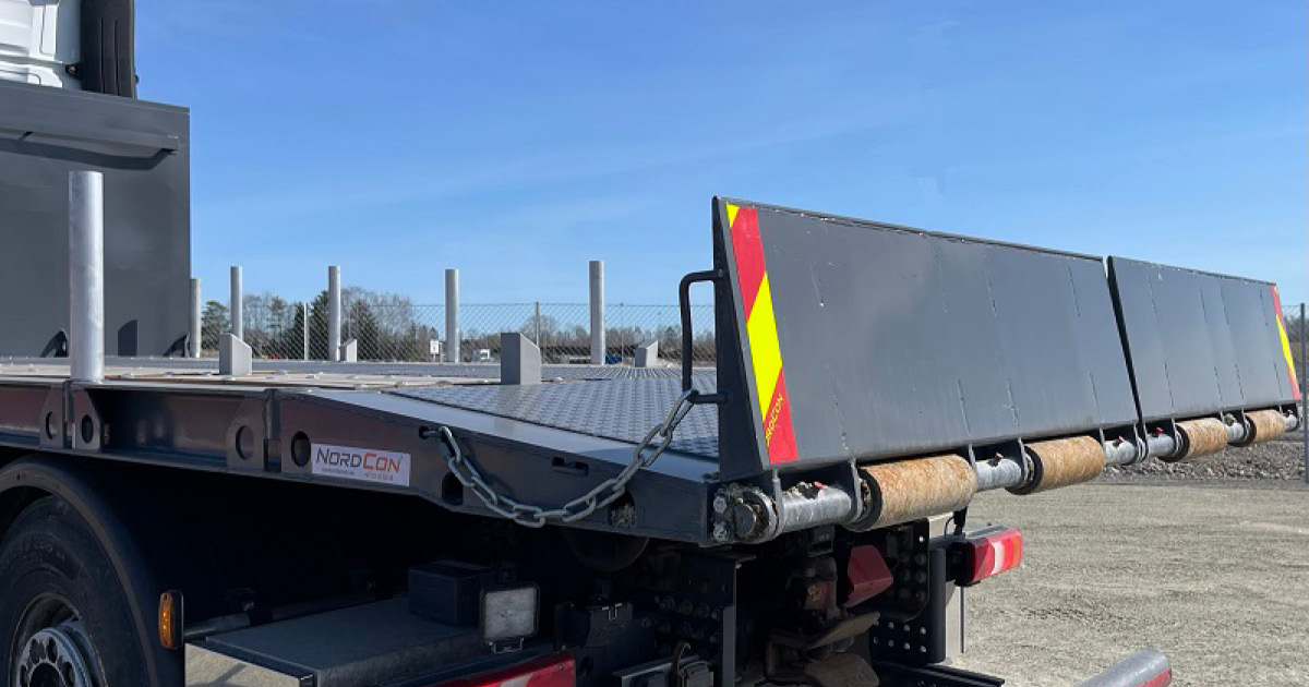 Bildet viser et maskinflak