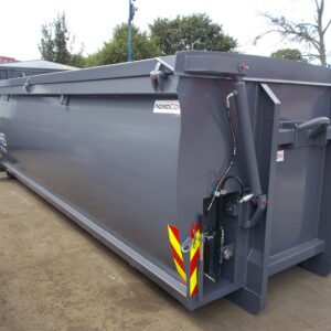 Krokcontainer for våtorganisk avfall