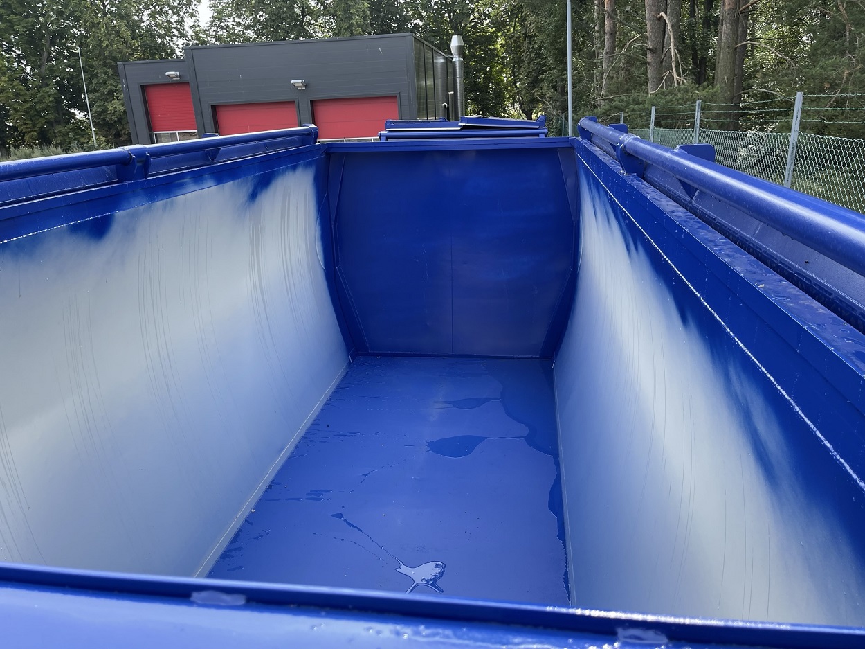 Bildet viser en container