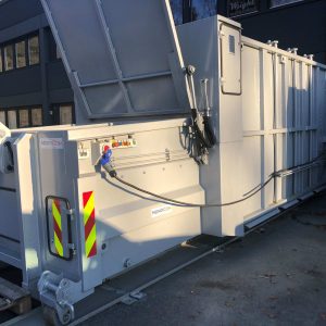 Grå Komprimator med to kammer fra Nordcon